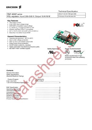 PMF4118VSF datasheet  